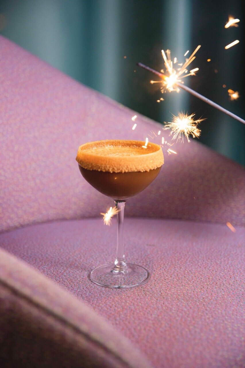 Festive season Speculoos martini.