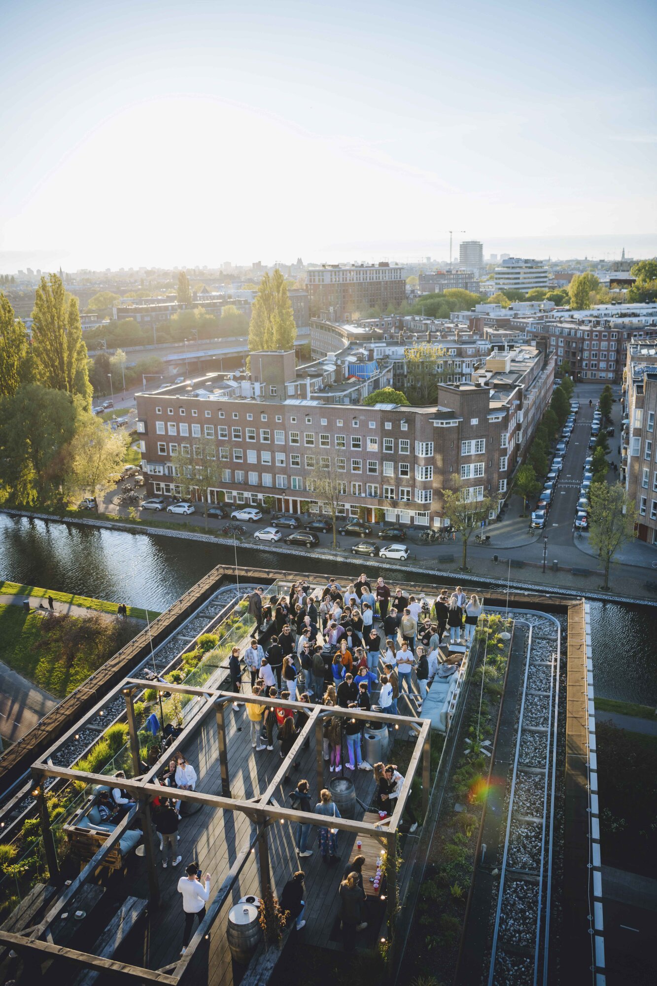 Rooftop GAPP in East Amsterdam.