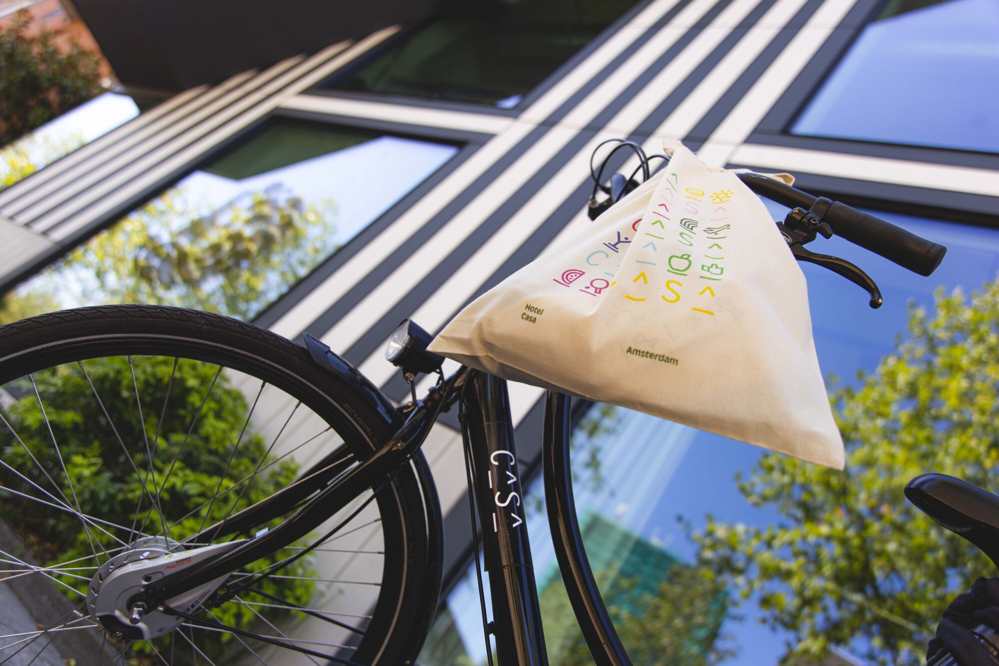 Hotel Casa queer bike route.