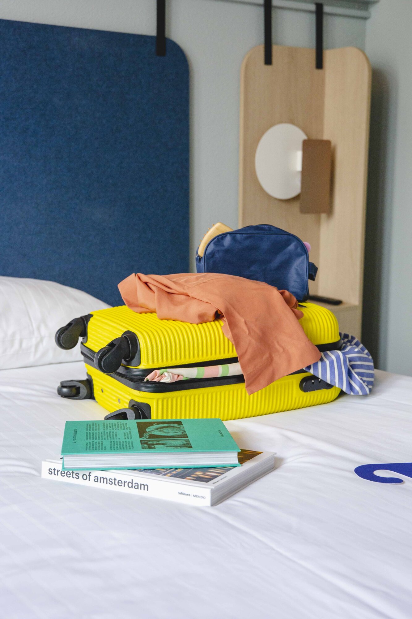 Hotel Casa hotel room with accessoires.