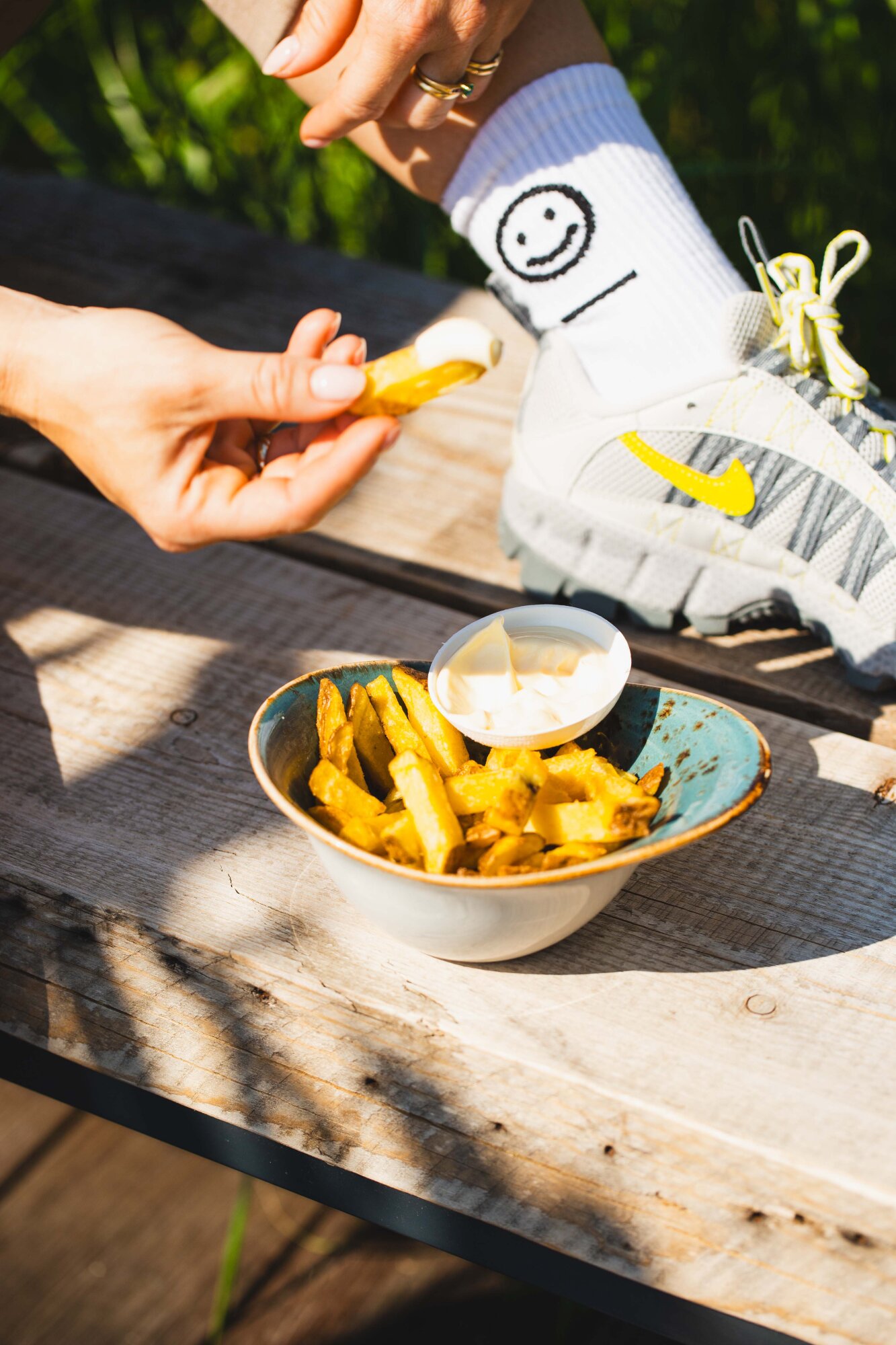 Fries at Rooftop GAPP.
